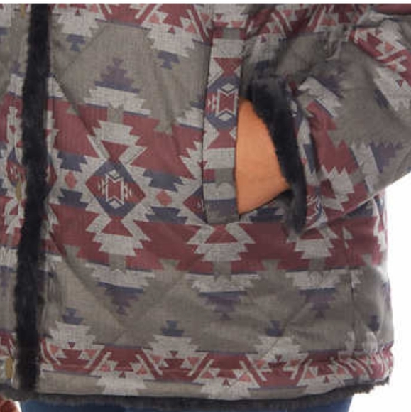 Pendleton Ladies' Reversible Faux Fur Printed Coat - Picture 4 of 7